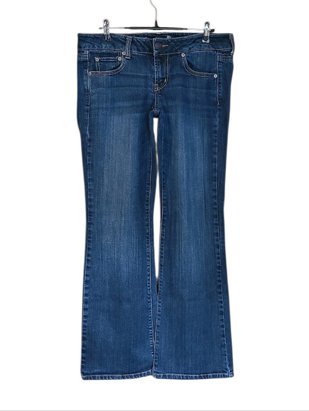 Women's AE Favorite Boyfriend Jeans Stretch Low Rise 8 *SHORT*